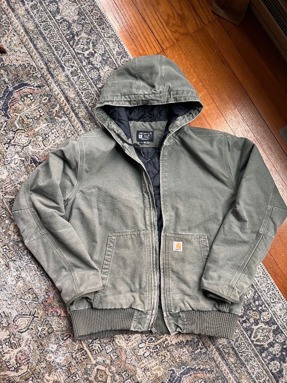 Carhartt Quilt-Lined Canvas Coat